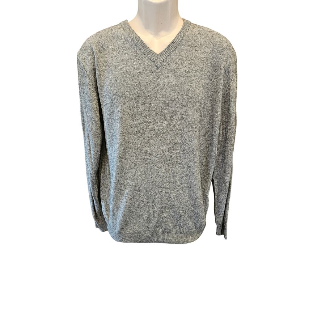 Camicissima  cashmere wool blend grey pullover sweater EUC soft warm winter